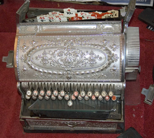 National Cash Register before restoraion